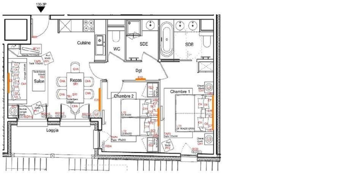 Apartamento Carre Blanc