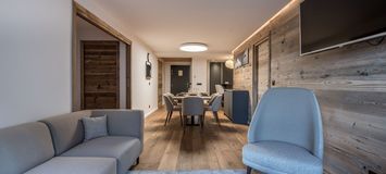 Apartamento dentro de una residencia ubicada en Courchevel 