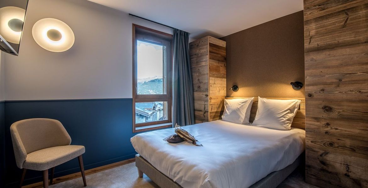 Apartamento dentro de una residencia ubicada en Courchevel 