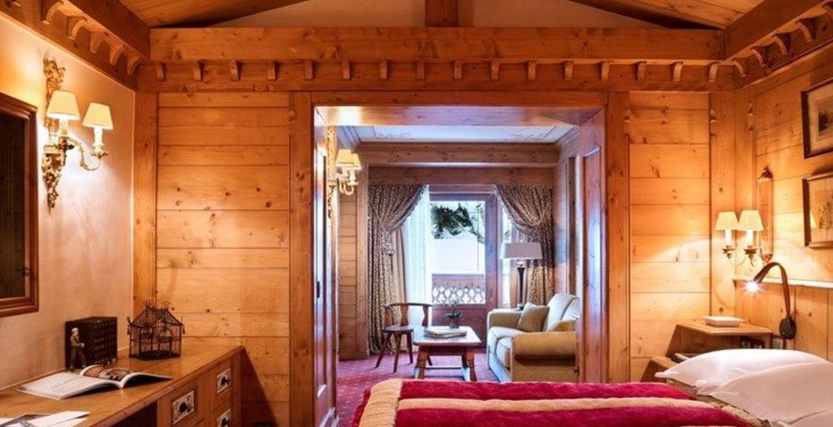 Magnífica vista de nieve del apartamento Jardin Alpin