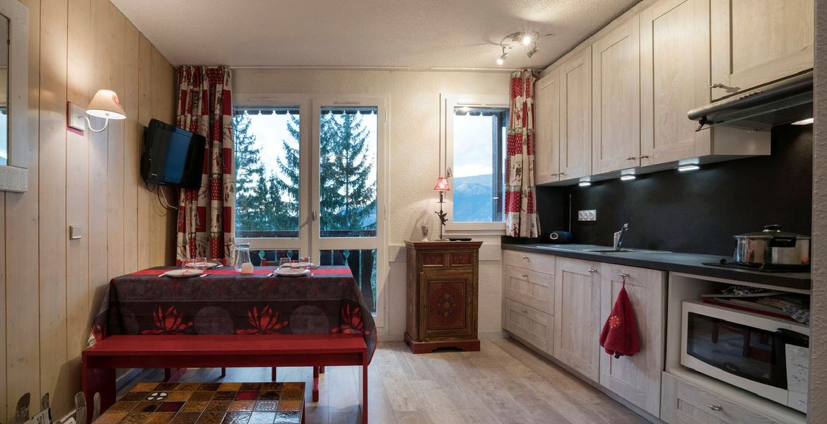 Apartamento, en Courchevel 1550 Village - 32 m² para 4 
