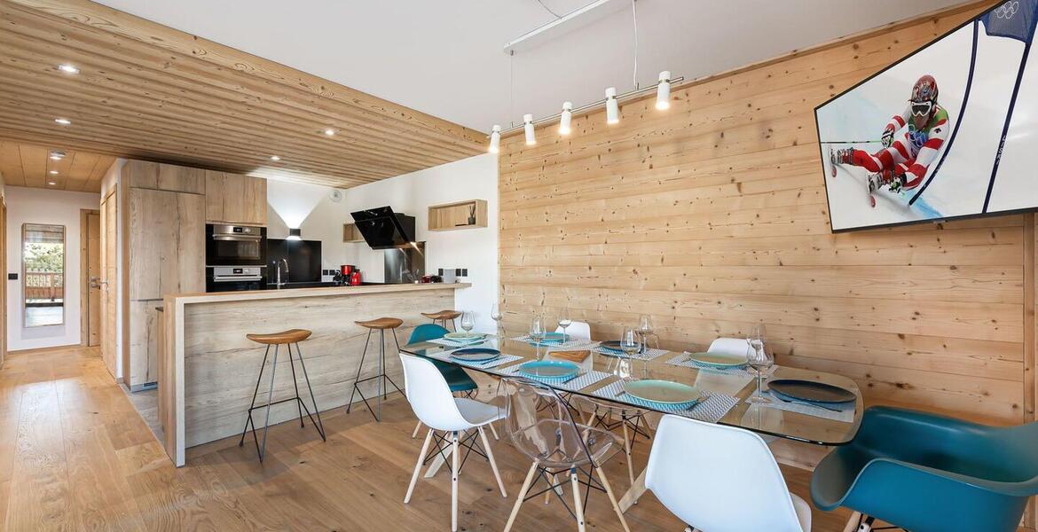 Este nuevo apartamento en alquiler en Courchevel 1650 