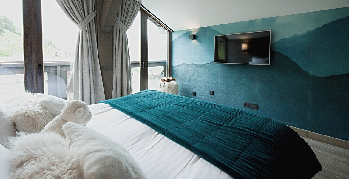 Piso penthouse en la residencia en Courchevel 1650 