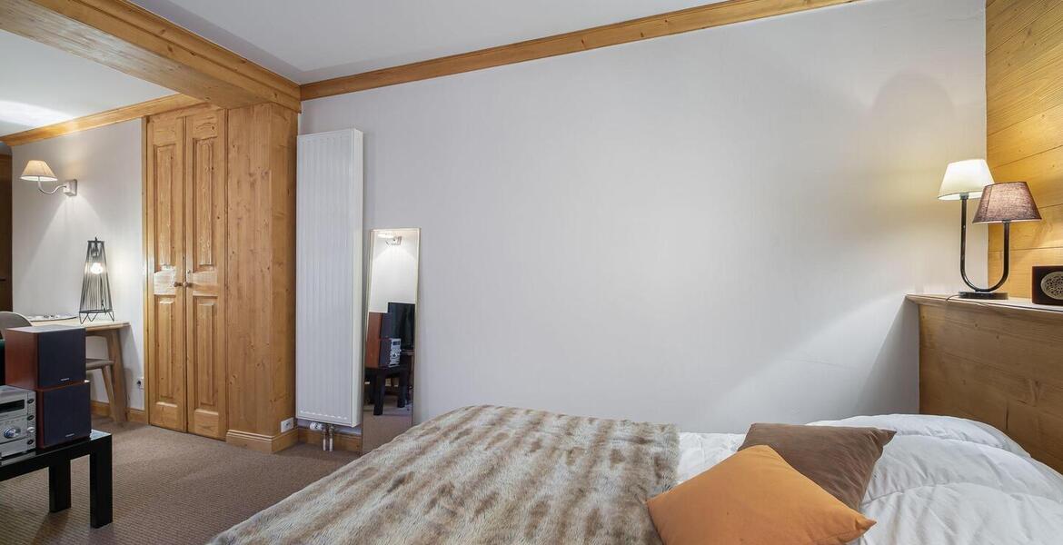 Duplex apartment studio for rental in Chenus, Courchevel