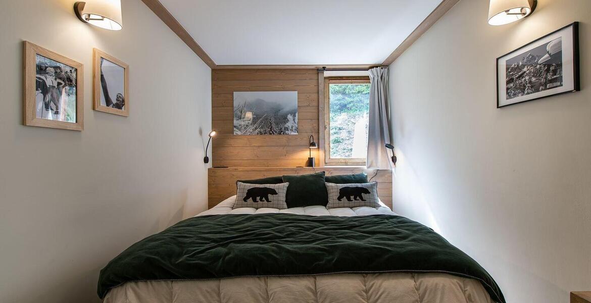 Duplex apartment studio for rental in Chenus, Courchevel