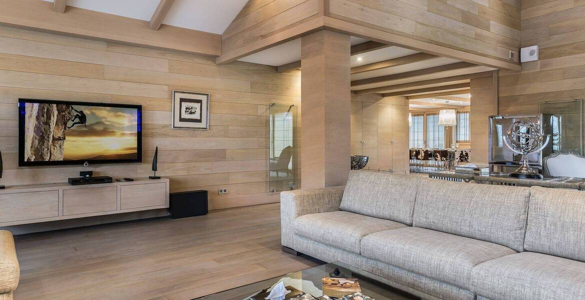 A luxury chalet with indoor pool for rent in Courchevel 1650