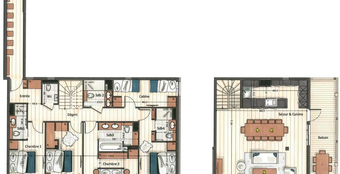 Apartamento en Courchevel 1650 Moriond 