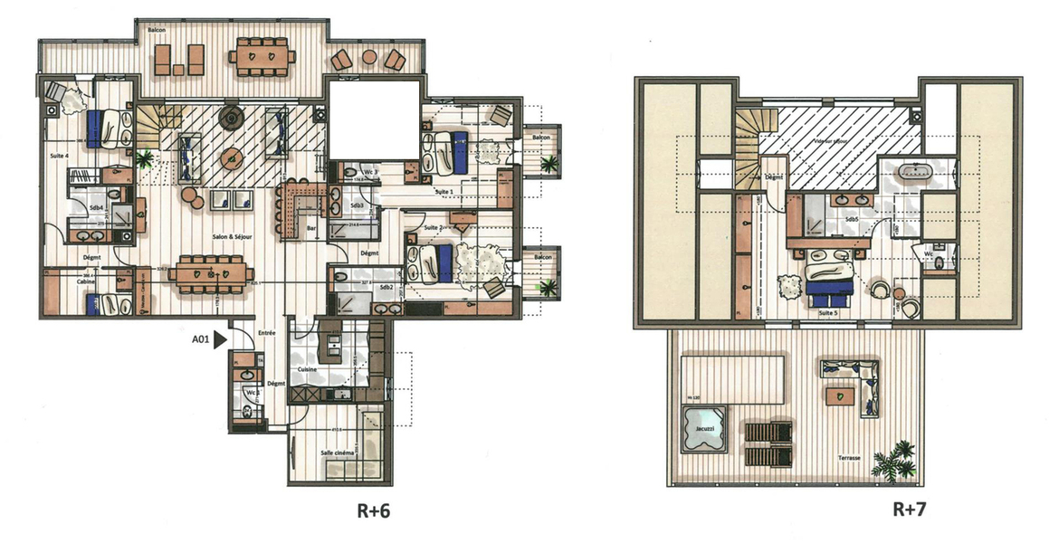 Apartment in Courchevel 1650 Moriond 