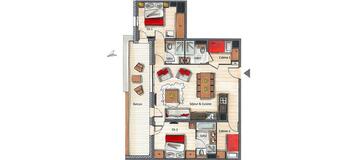 Apartamento en Courchevel 1650 Moriond 