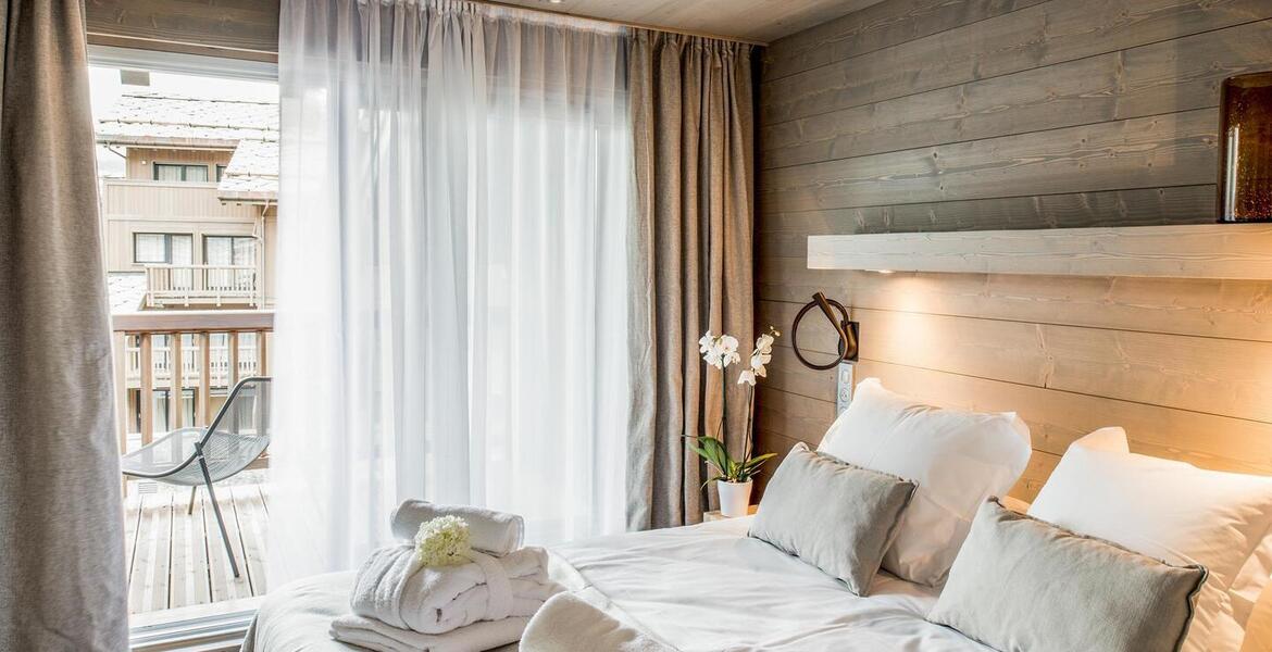 This penthouse for rental in Courchevel 1650 Moriond