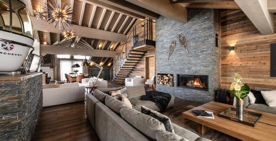 Penthouse for rent in Courchevel 1650 -345m2 up to 14 guests