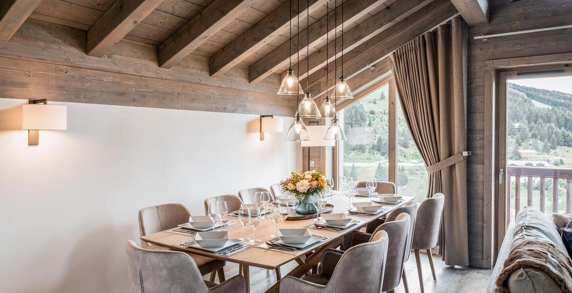 Apartment for rent in Courchevel 1650 with two double rooms 