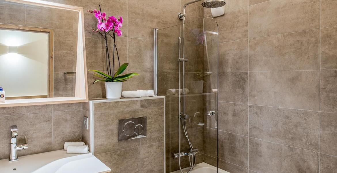 Apartment for rent in Courchevel 1650 with two double rooms 
