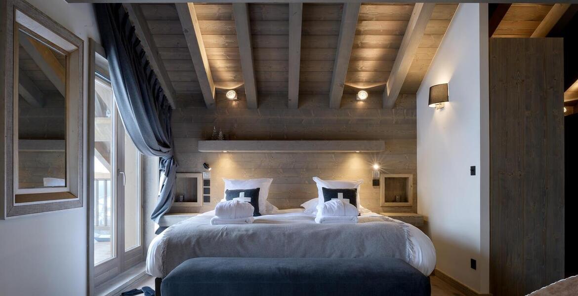 The penthouse, located in Courchevel 1650 Moriond for rent