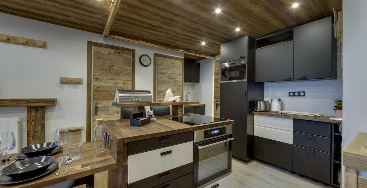 Apartamento de un dormitorio en Val d'Isere Le Crêt, 53 m² p