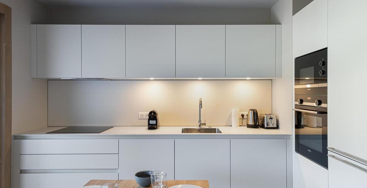 Apartamento de 64 m2 y 2 dormitorios en Rochebrune, Megeve