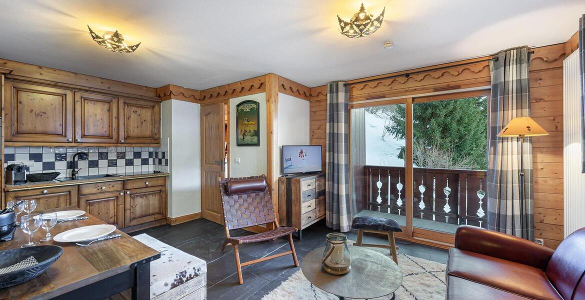 Apartamento en Méribel Village con 2 dormitorios y 43 m².
