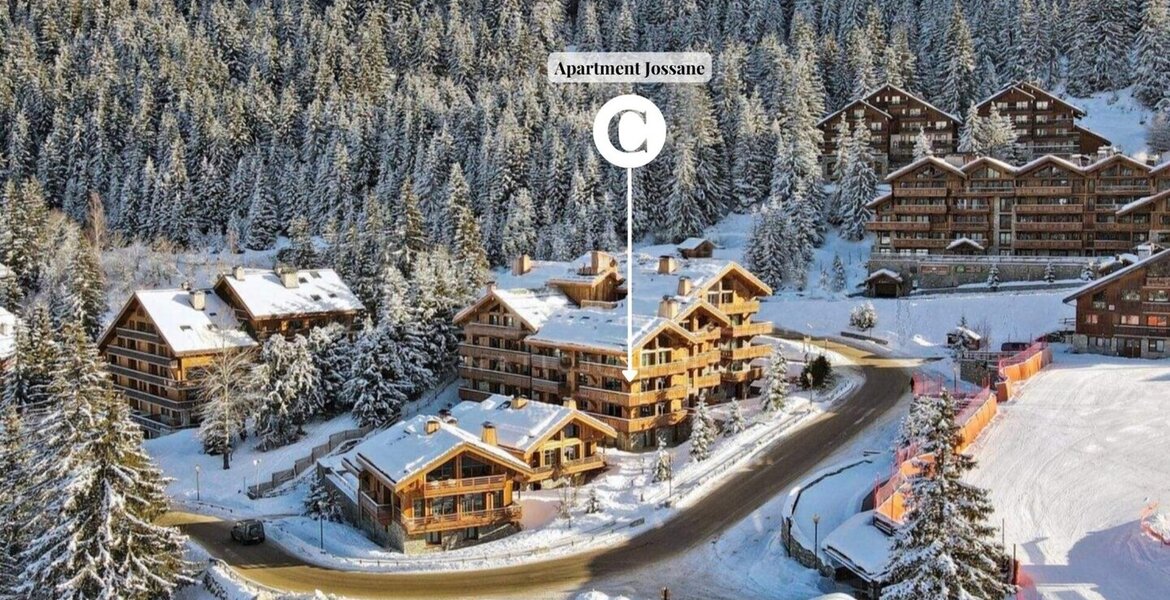 Luxury apartment for rent in Le Rond-point in Méribel 