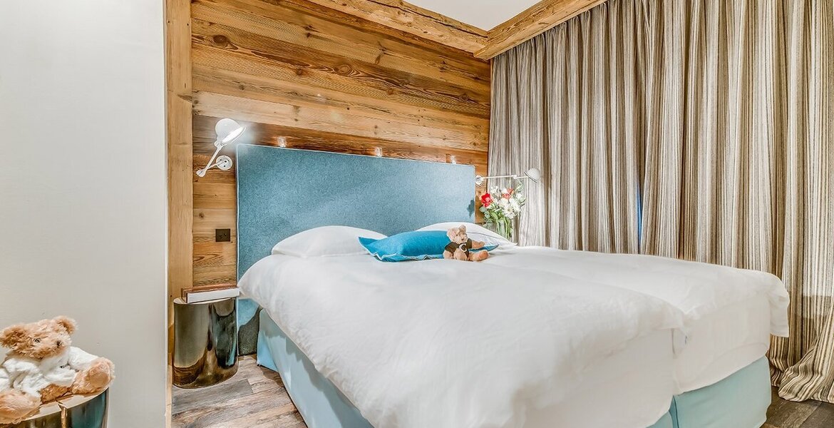 This duplex for rent with 5 bedrooms in Val d’Isere for rent