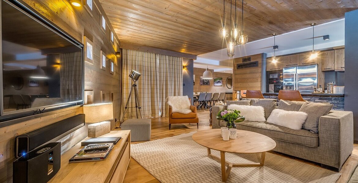 Fantastic apartment in Val d’Isère for rent with 4 bedrooms 