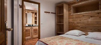 Beautiful flat in a small chalet very well in Courchevel