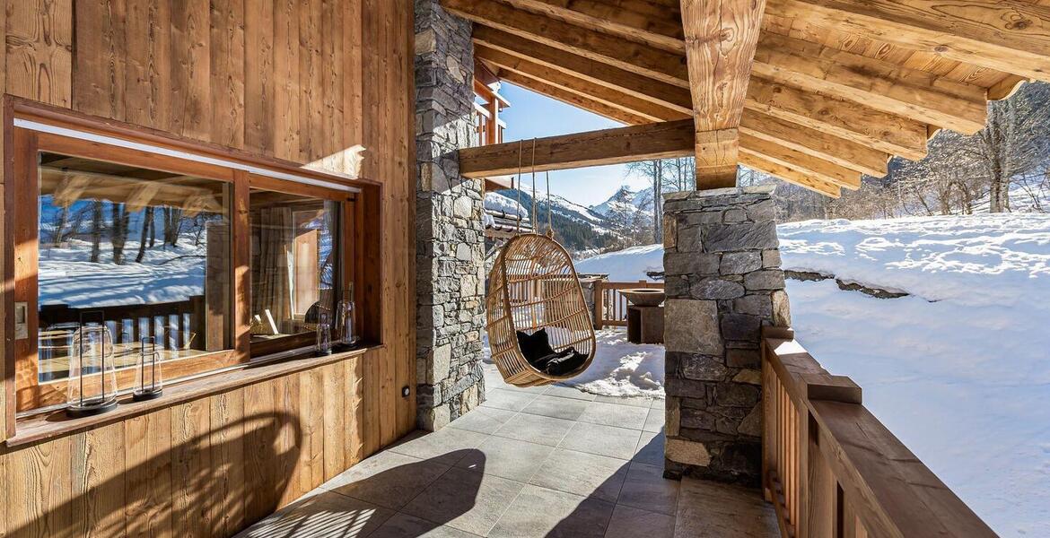 Chalet Meribel con 400 m2 y 5 dormitorios