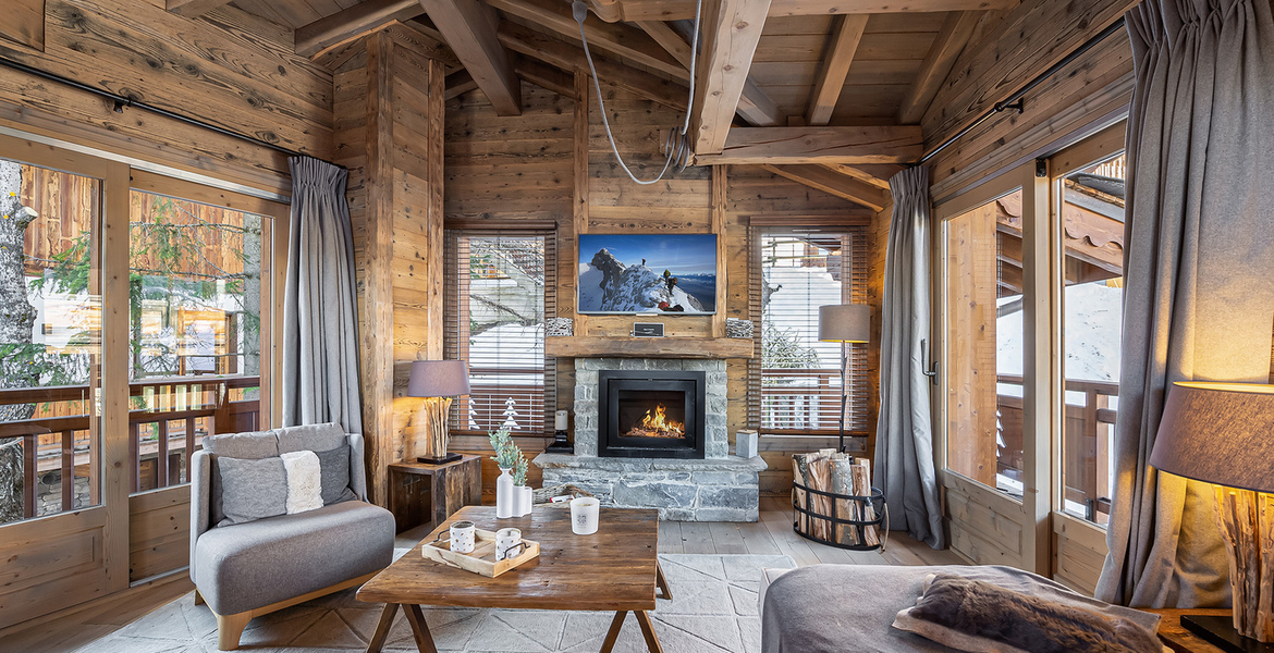 Discover this 5-bedroom apartment with spa, in Courchevel