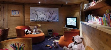 Chalet for rent with 1000 sqm for 15 people with 9 bedrooms 