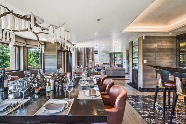 A Breathtaking 8-Bedroom Ski-In Ski-Out Luxury Chalet