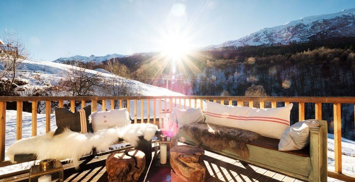 Chalet for rent in Meribel