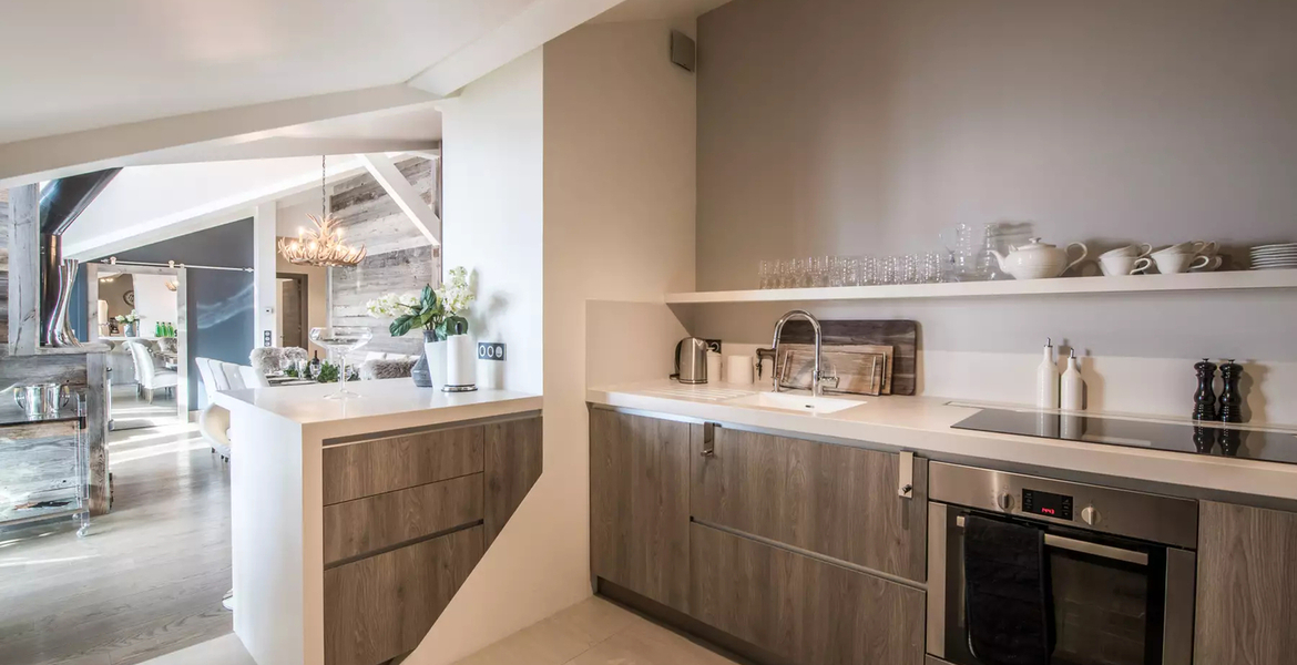 Penthouse in Belvédère, Courchevel 1650 for rent for 8 Guest