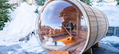 Just a few steps from the centre of Courchevel 1850 village,