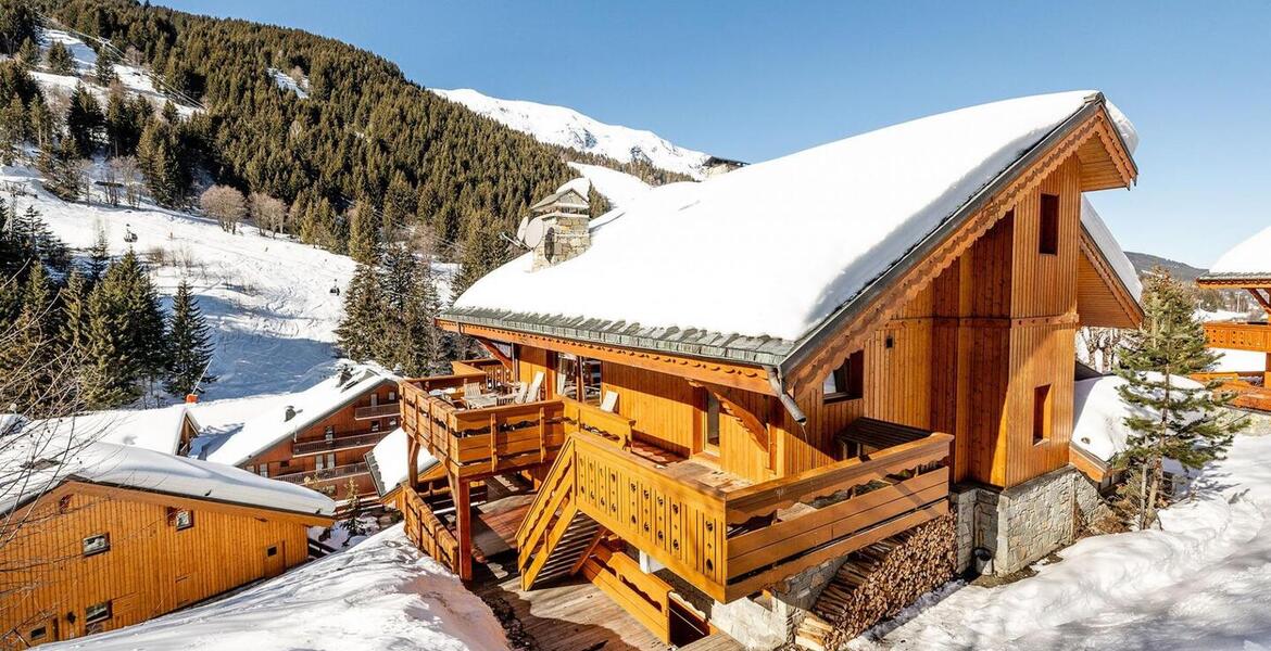 Alquiler de Chalet Ski-In/Ski-Out en Méribel