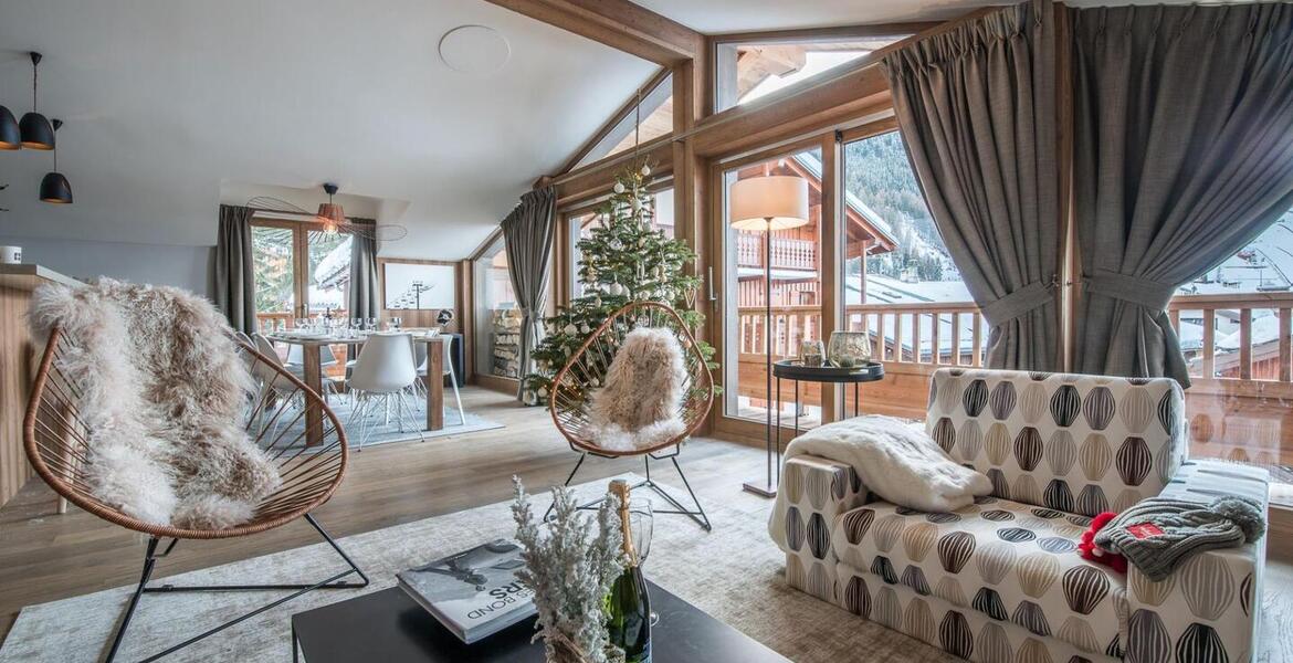 Modern Chalet for rent in Courchevel 1300 