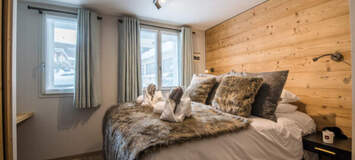 Le chalet est niché en plein cœur de Courchevel 1550. Ce que
