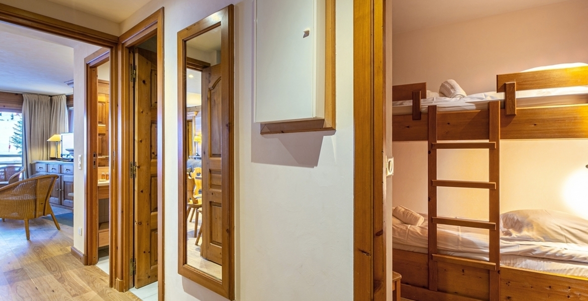 Apartment for rent in residence at the Rond-Point des Pistes