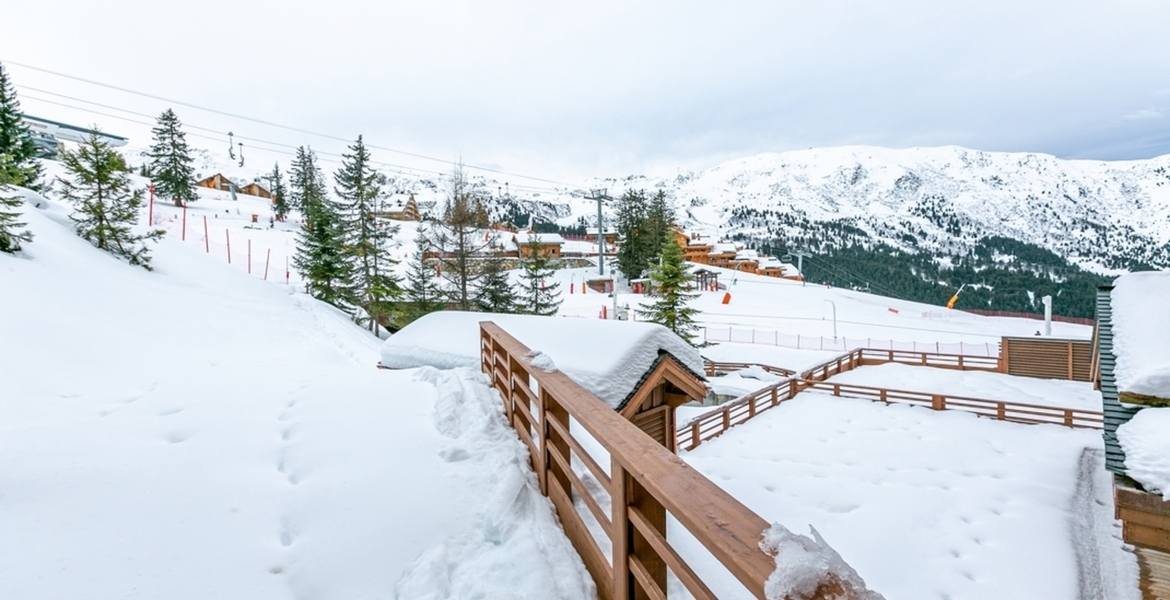 Apartment for rent in residence at the Rond-Point des Pistes