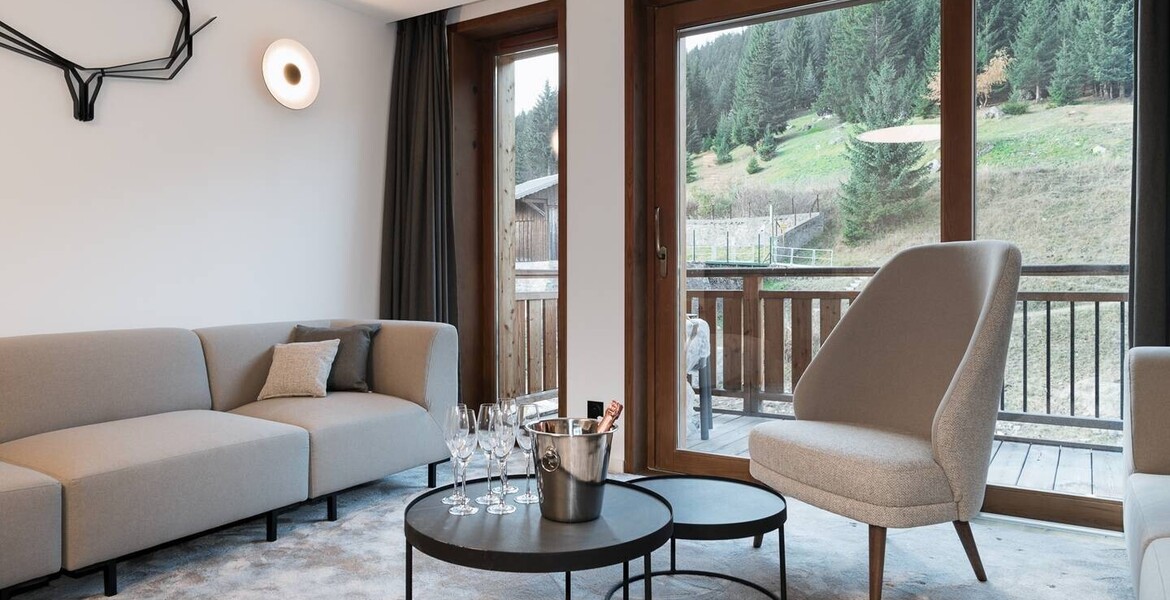Direct access to Courchevel 1850 Grangettes 
