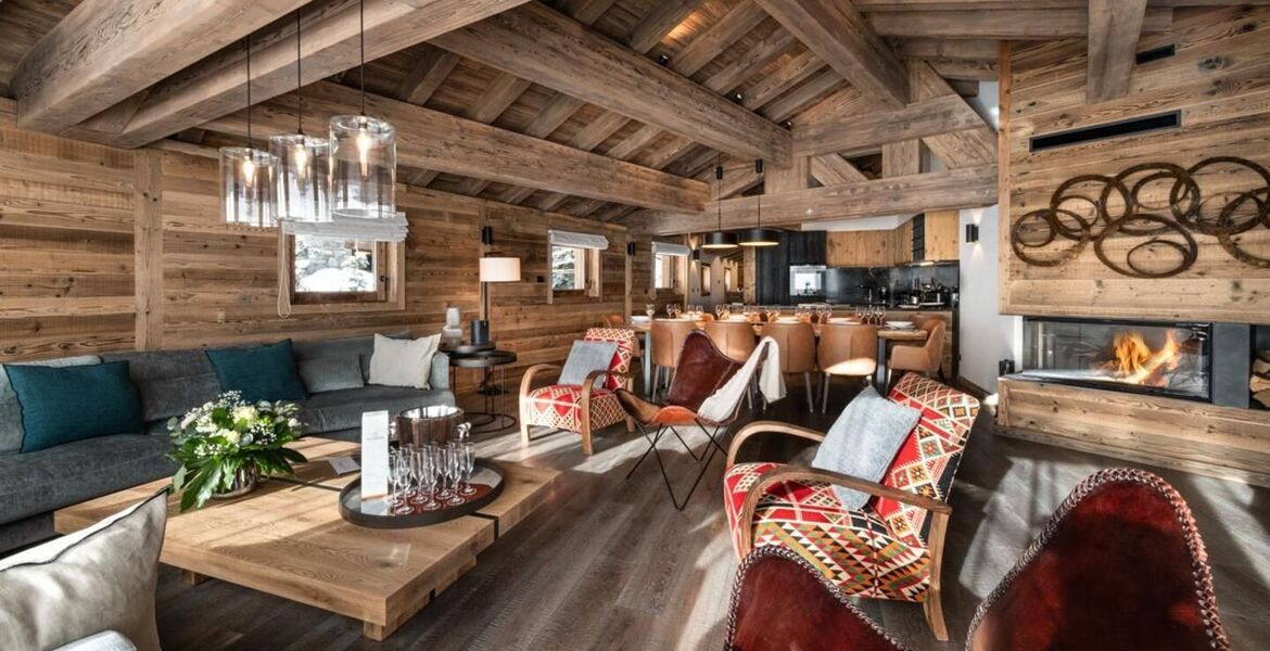 Duplex for rent in Meribel