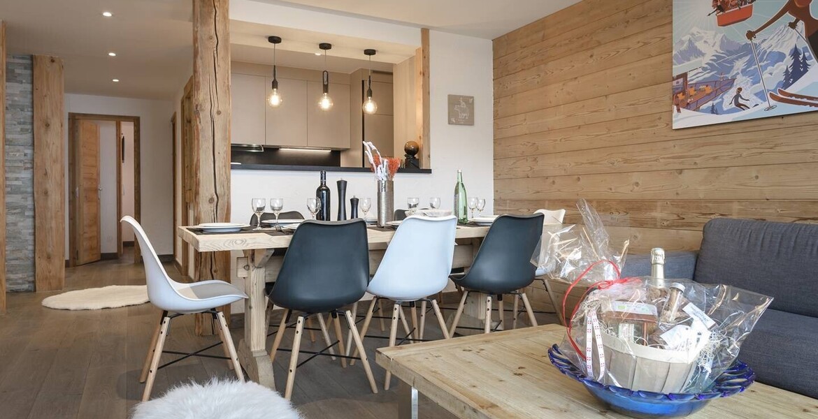Flat 3 rooms Courchevel Moriond 58m² 
