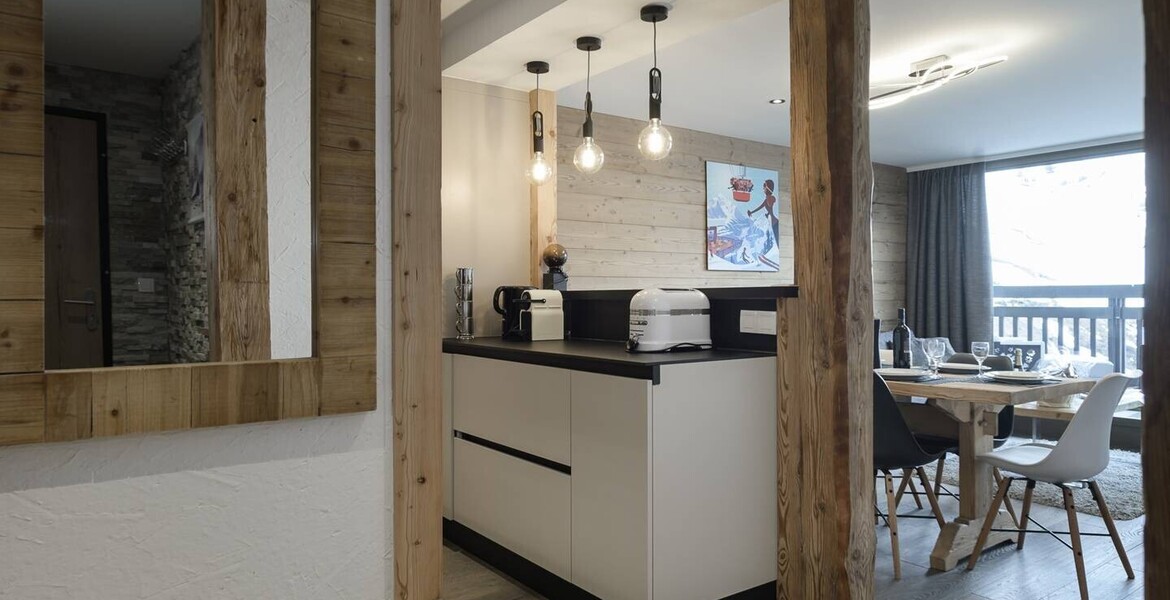 Flat 3 rooms Courchevel Moriond 58m² 
