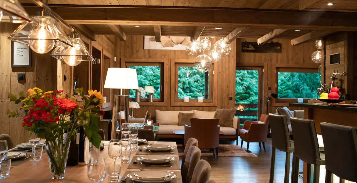 Huge chalet in Megève French Alps France for 15 guests 