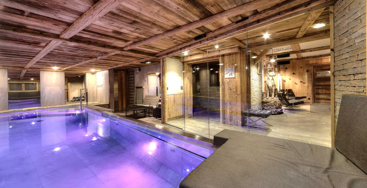 Chalet in Megève for 16 guests with 7 bedrooms 