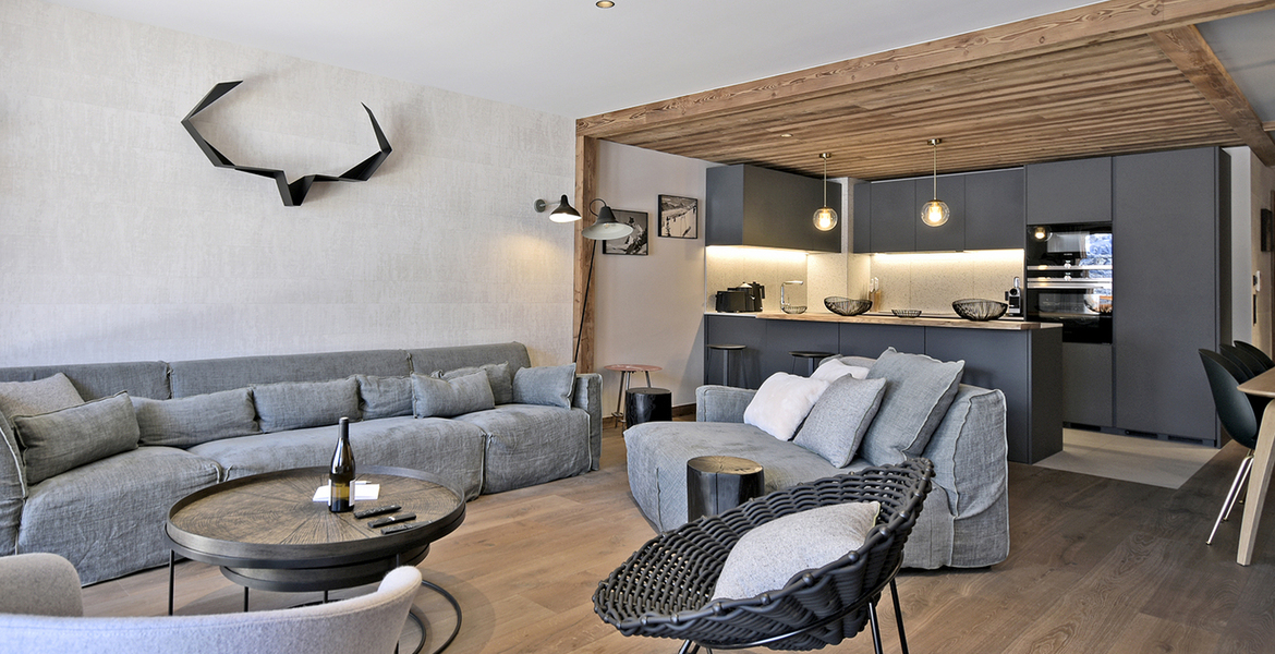 Apartment in a new residence in Méribel Mottaret