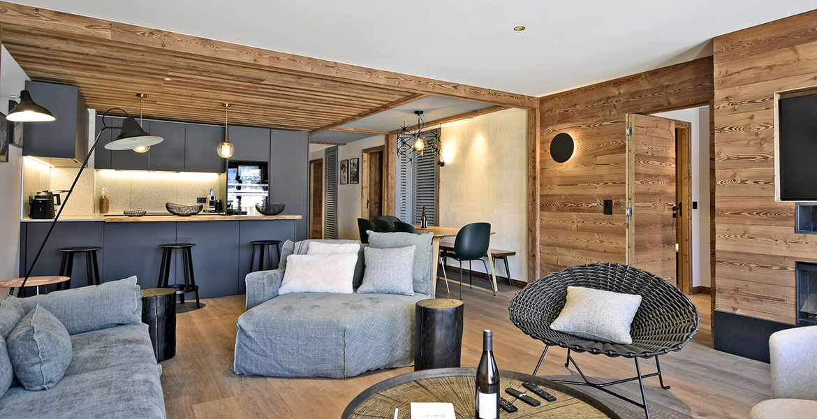 Apartment in a new residence in Méribel Mottaret