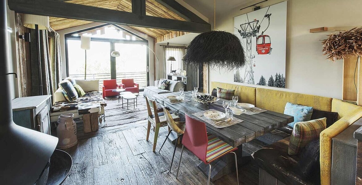 A luxury collection of Chalets for rent in Courchevel 