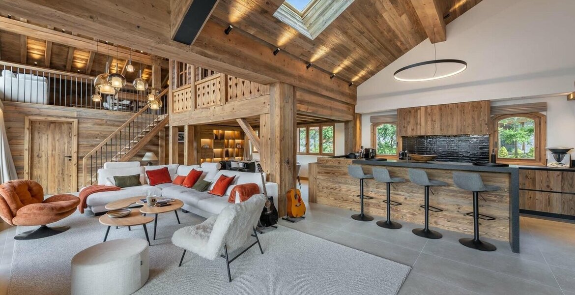 Chalet located in the hamlet of Méribel Village