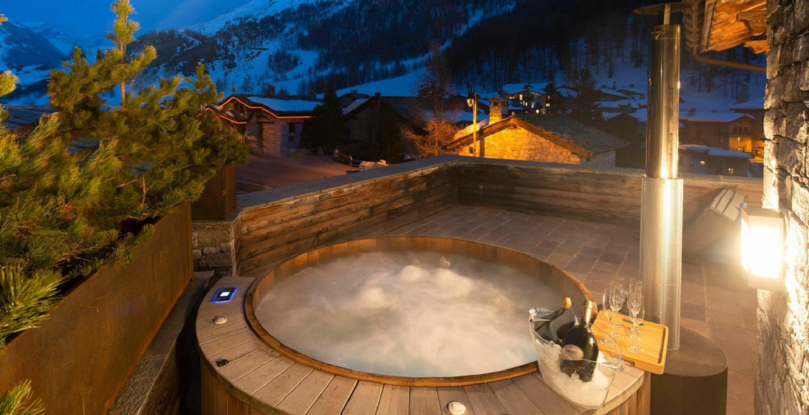 Chalet en las montañas de Val-d'Isere