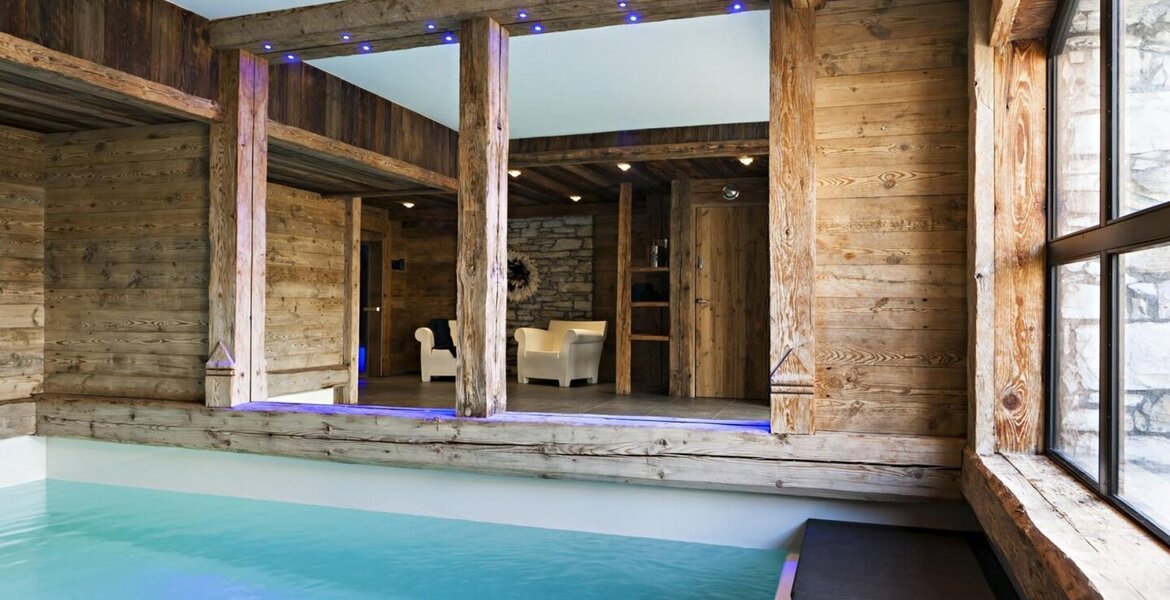Este alquiler de chalet de lujo en Val d'Isère Alpes Francia