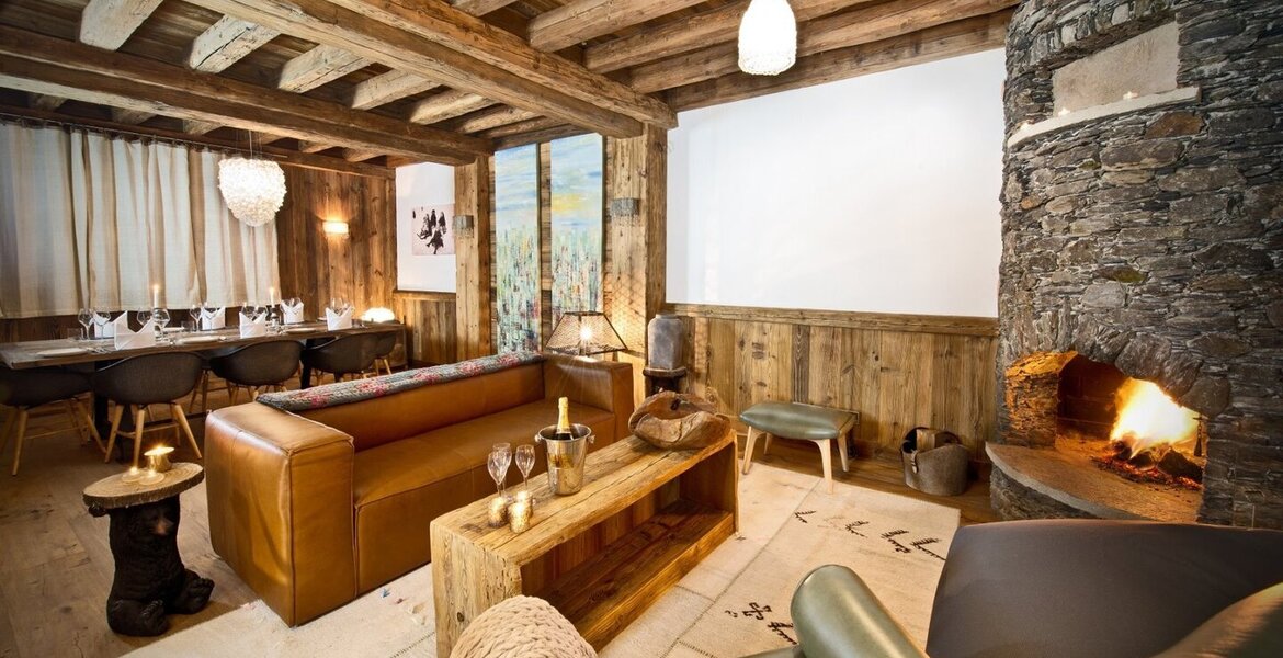 El más pequeño de nuestros chalets de lujo en Val d'Isère